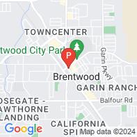 View Map of 1280 Central Avenue,Brentwood,CA,94513